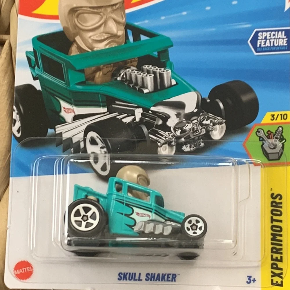 Skull Shaker Hot Wheels New 2025 HotWheels Tooned Bone Shaker Monster Truck